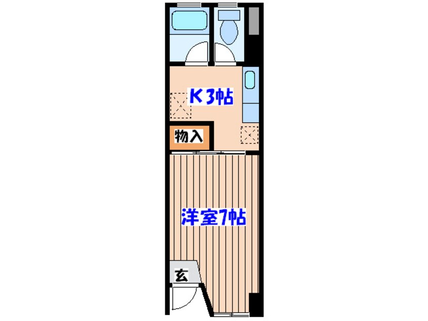 間取図 Ｍ・Ｔハイツ