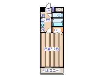 間取図 トライアムフ仙台