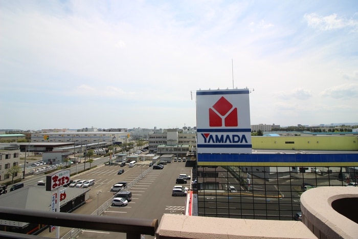 室内からの展望 トライアムフ仙台