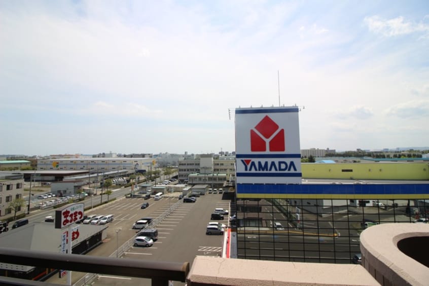 室内からの展望 トライアムフ仙台