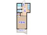 ベア－ズマンション 1Kの間取り