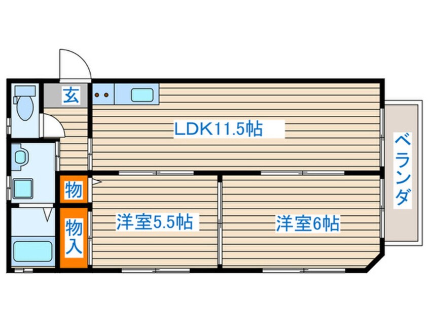 間取図 大手町レシデンスＢ棟