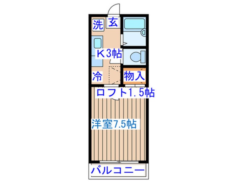 間取図 インテリジェント富沢