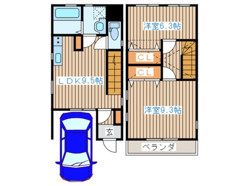 間取図 カドノイＢ棟