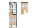 シャトン西中田Ⅱの間取図