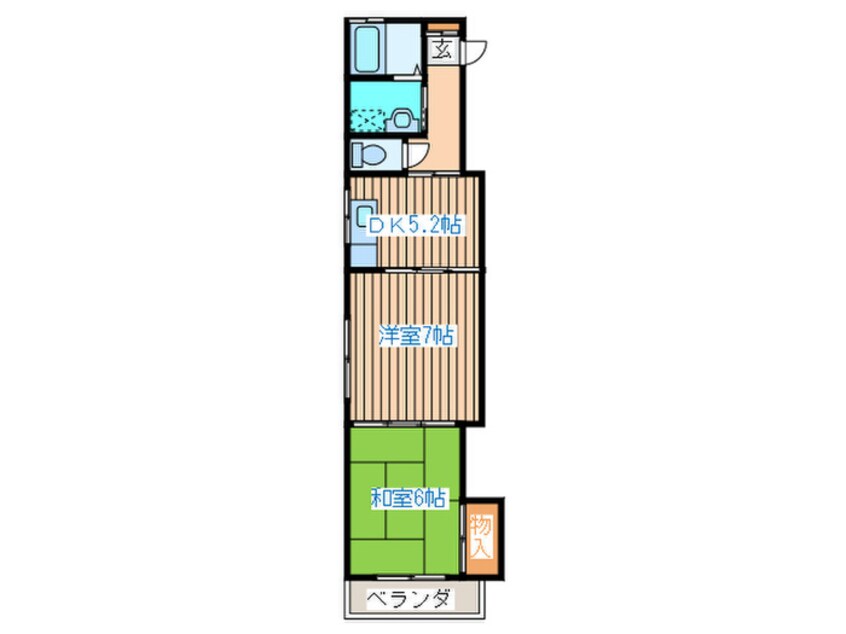 間取図 リバティ