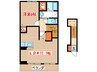 善Ｂ 1LDKの間取り
