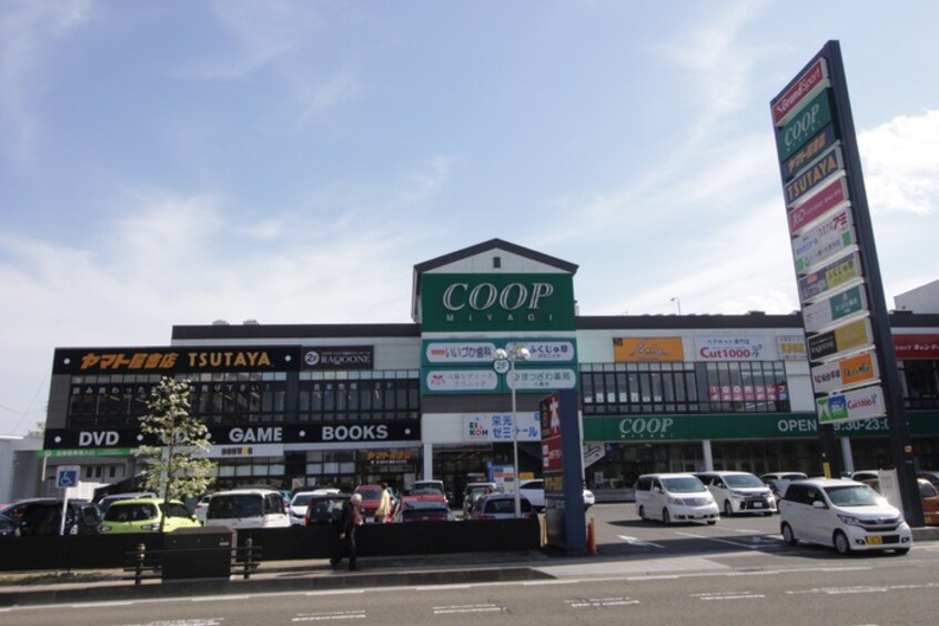 ＣＯＯＰ(スーパー)まで600m ブランドール八幡Ⅱ