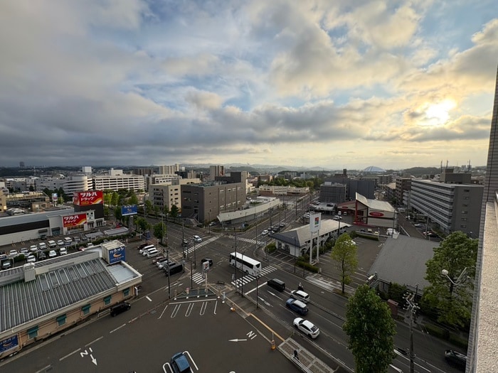 室内からの展望 スクエア泉中央