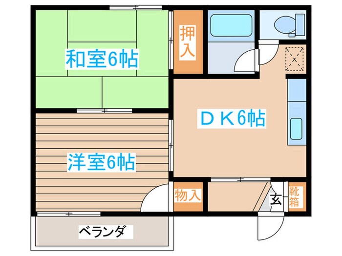 間取り図 メイゾン青葉