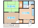 メイゾン青葉の間取図