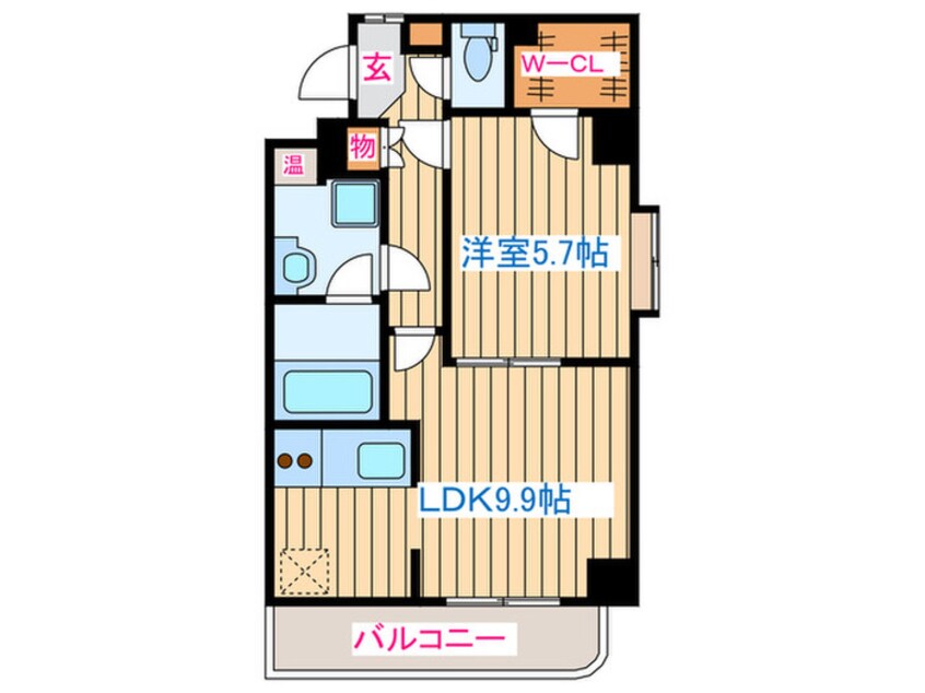 間取図 グリシ－ナフロ－ル