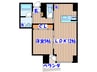 フェリシダ五橋 1LDKの間取り
