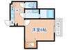 Azul保春院 1Kの間取り
