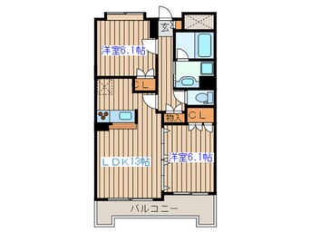 間取図 東仙台五番館