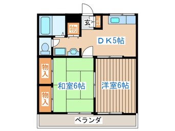 間取図 ハイデンスカト－