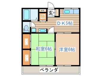 間取図 ハイデンスカト－