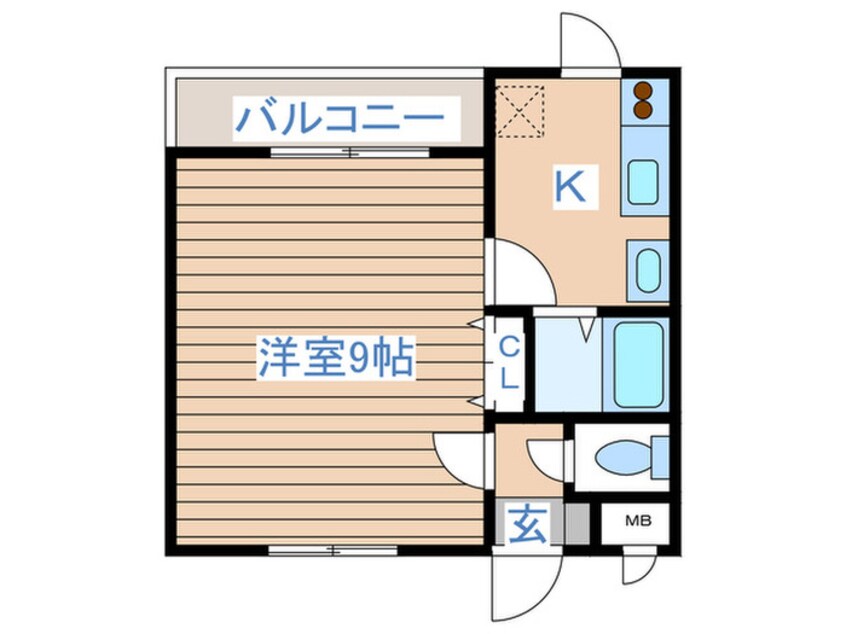 間取図 コテージ北山