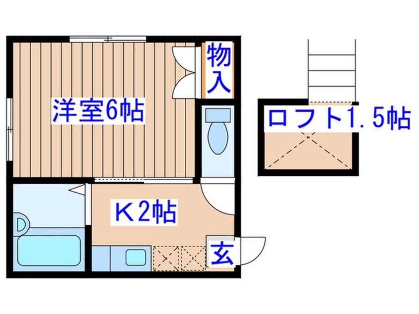 間取図 メゾンアトリー