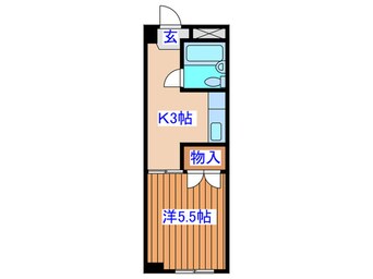 間取図 コンフォ－ルステ－ジ西多賀