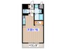 定禅寺ガ－デンスクエア 1Rの間取り