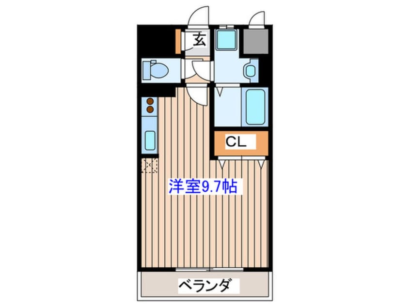 間取図 定禅寺ガ－デンスクエア