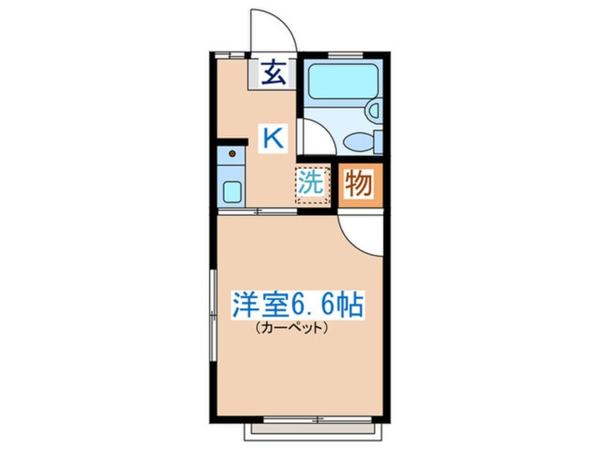 間取図 カインドハウス