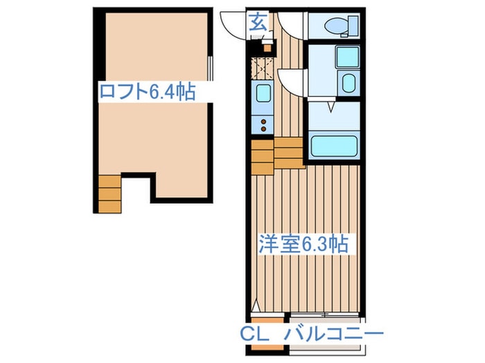 間取り図 ハーモニーテラス南小泉Ⅲ