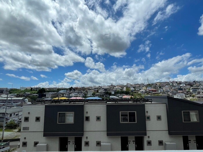 室内からの展望 エルスタンザ仙台八木山