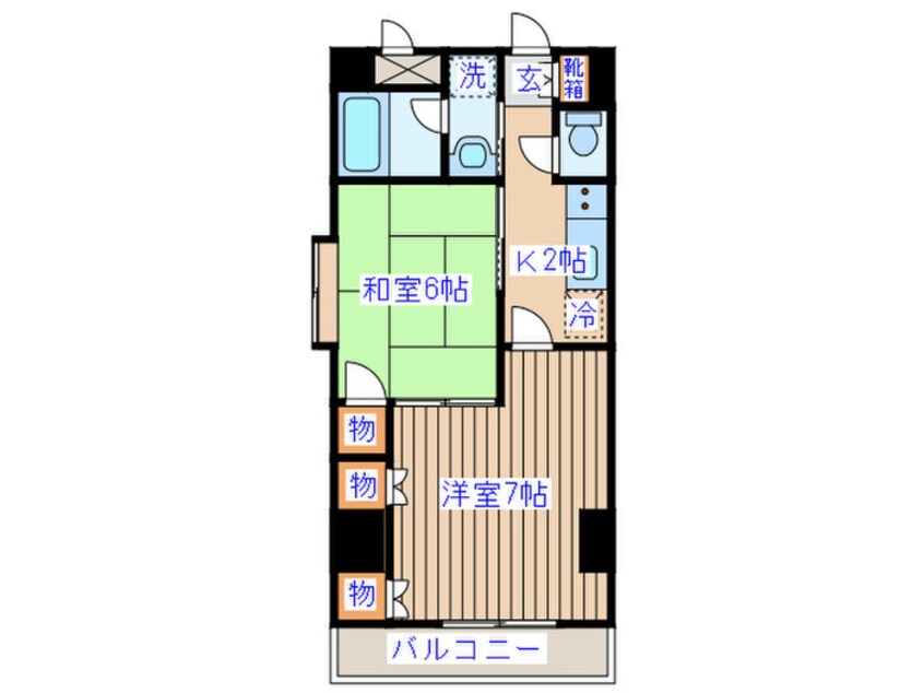 間取図 Dio-Hori　Ⅲ号棟