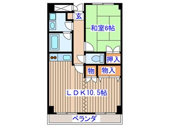 間取図 Dio-Hori　Ⅲ号棟