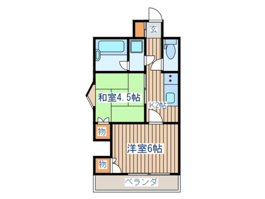 間取図 Dio-Hori　Ⅲ号棟