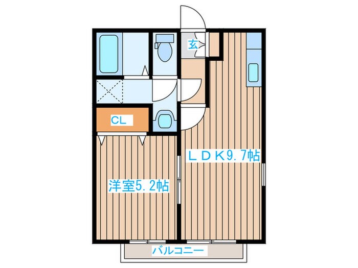 間取り図 M´sハイツ