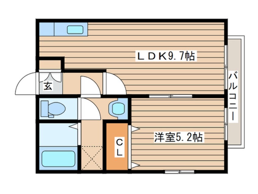 間取図 M´sハイツ