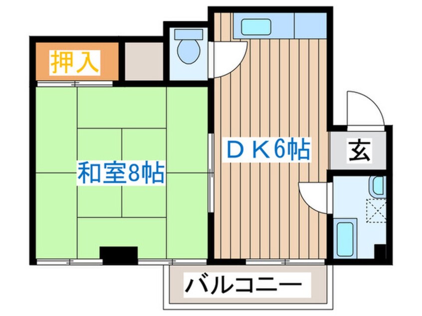 間取図 庄司コーポ