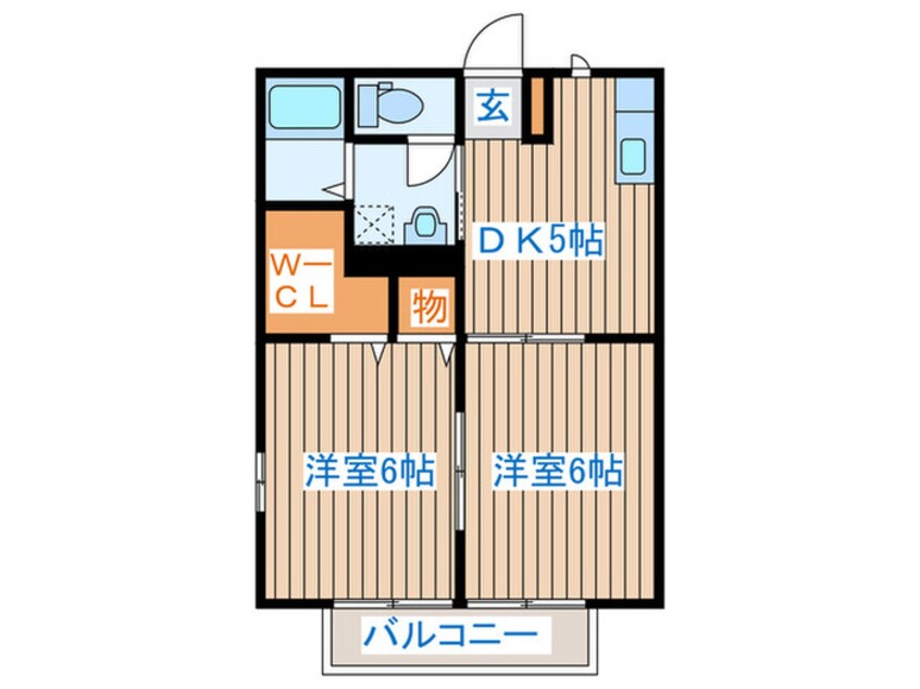 間取図 サンルーム郡山