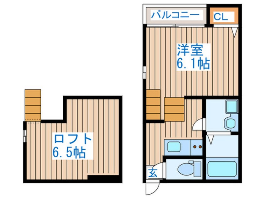 間取図 ハーモニーテラス岩切Ⅲ