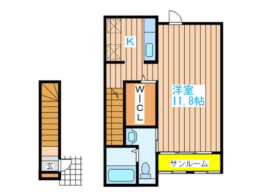 間取図 ヒルサイドハウス