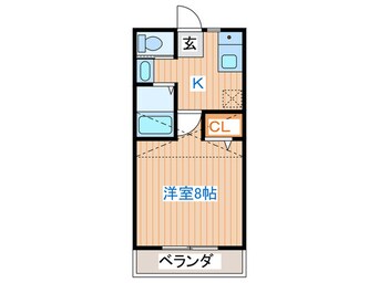 間取図 グリーンコーポ３