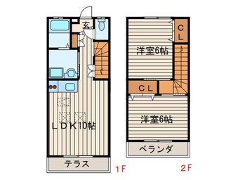 間取図 メゾネットさくら