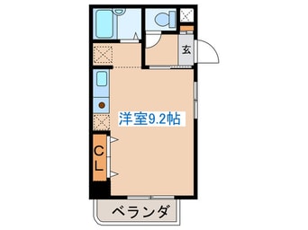 間取図 ベルシティ五橋