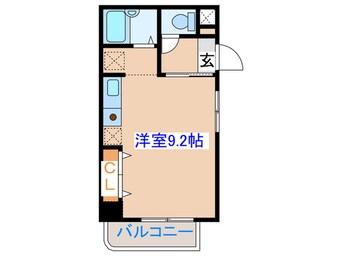 間取図 ベルシティ五橋