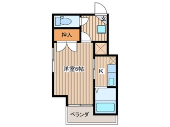 間取図 ハイツ八木山