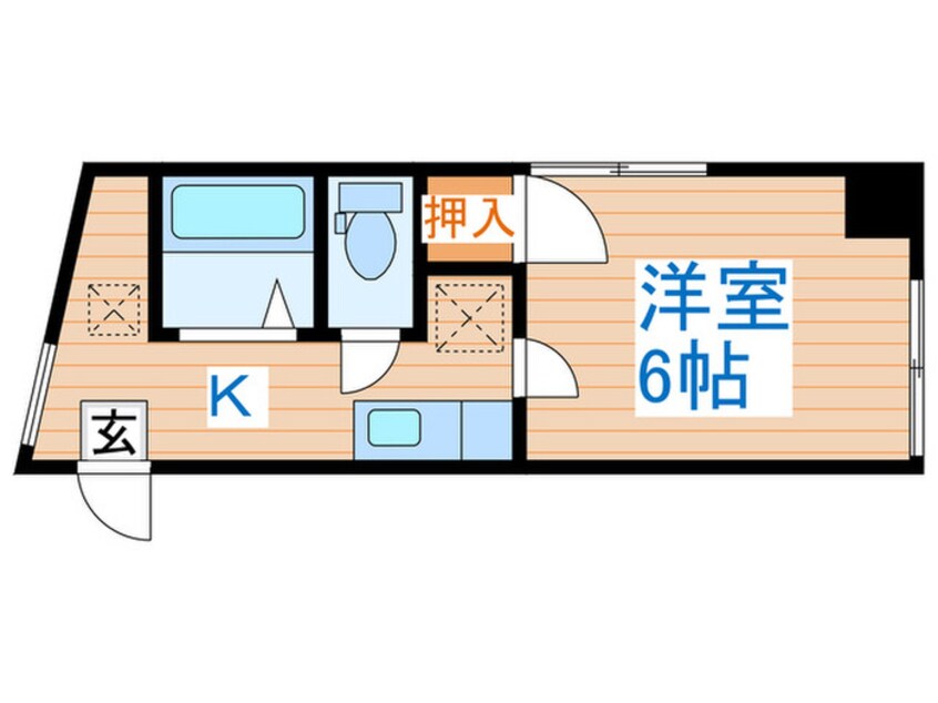 間取図 ハイツ八木山