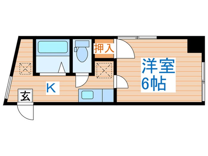 間取り図 ハイツ八木山