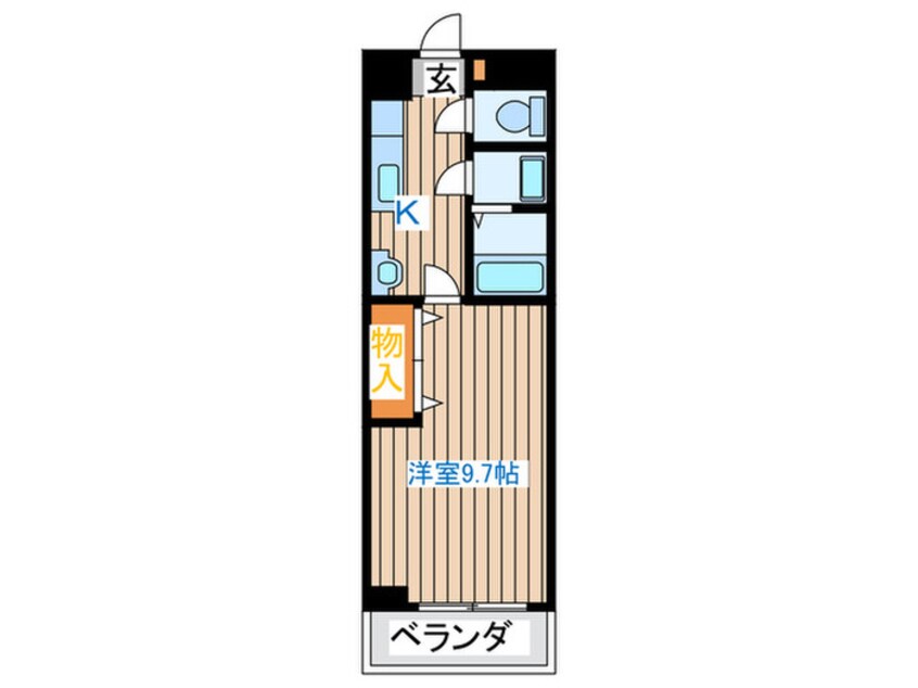 間取図 パークヒルズ上ノ台Ａ