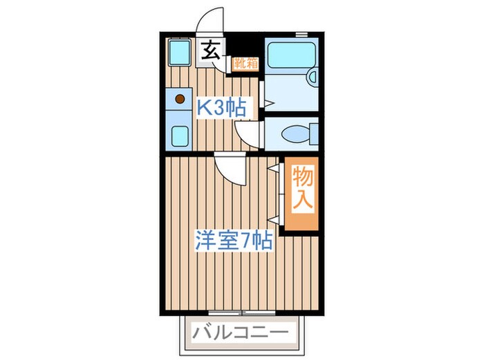 間取り図 フレグランスさくらⅡ