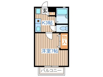 間取図 フレグランスさくらⅡ