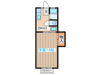 間取図 カーサ大内