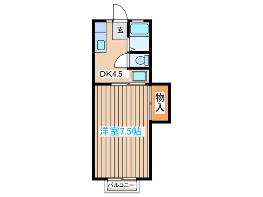 間取図 カーサ大内